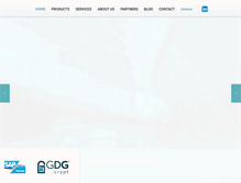 Tablet Screenshot of gdgcrypt.com